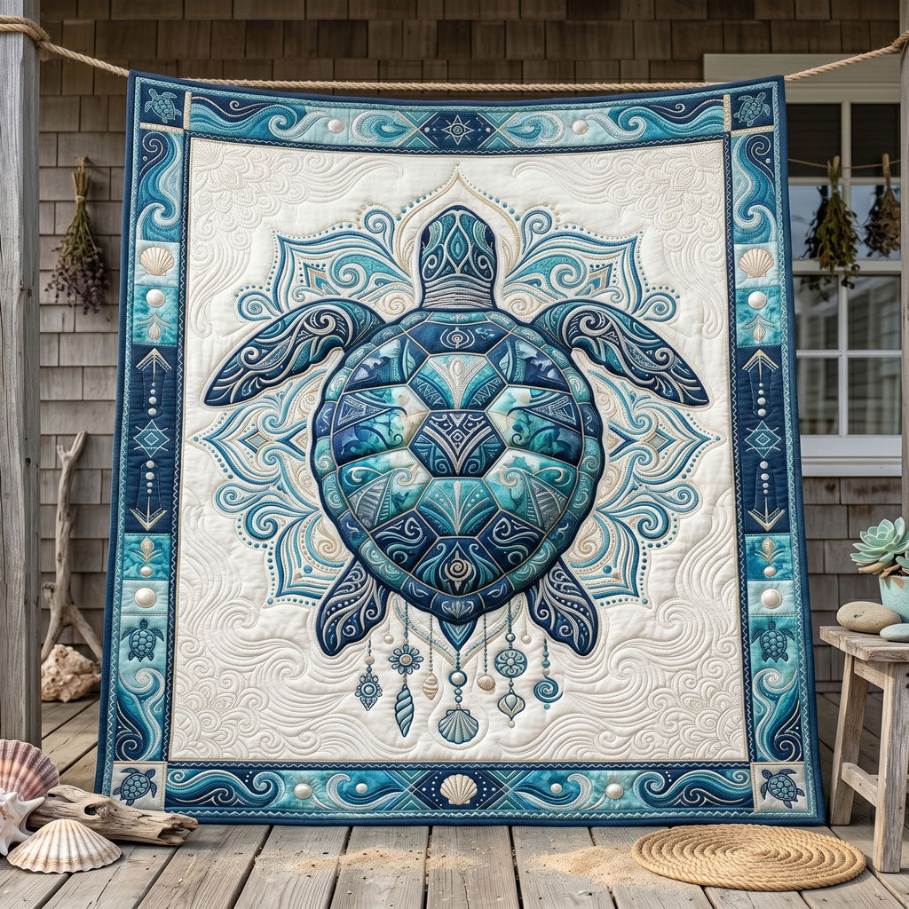 Ocean Spirit Turtle WN1706012CL Quilt