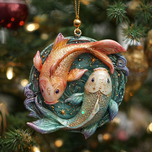 Twin Koi CP0912115CL Christmas Ornament