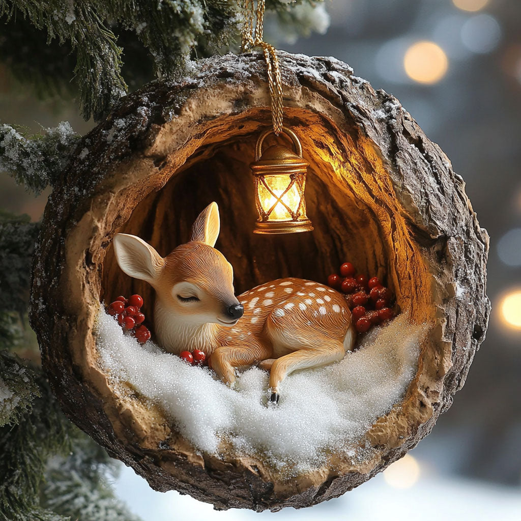 Deer Hollow CP0312218CL Christmas Ornament