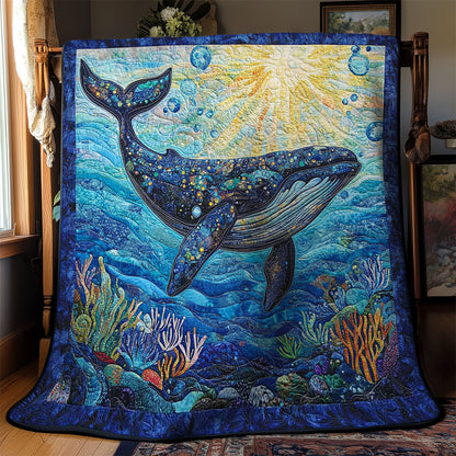 Ocean Whales WN0803056CL Quilt