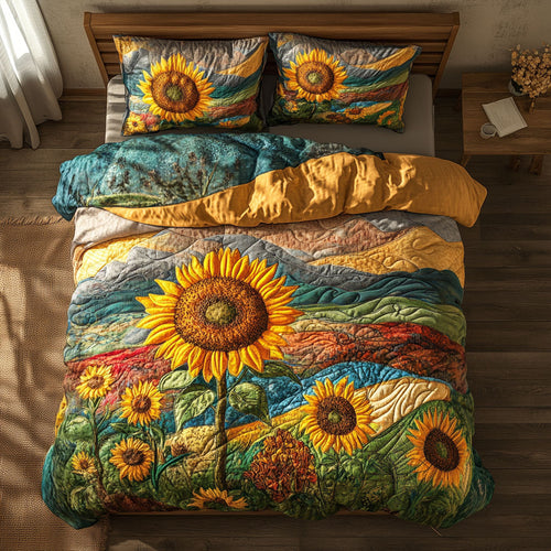 Golden Sunflower WN1701032CL Duvet Cover Set