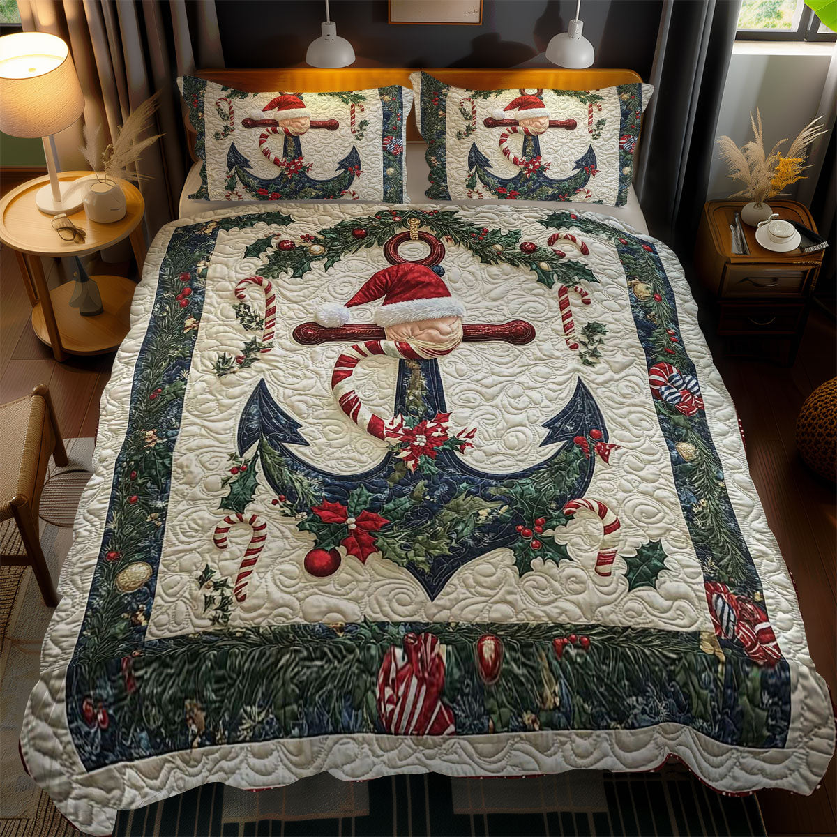 Festive Anchor WN1701119CL Duvet Cover Set