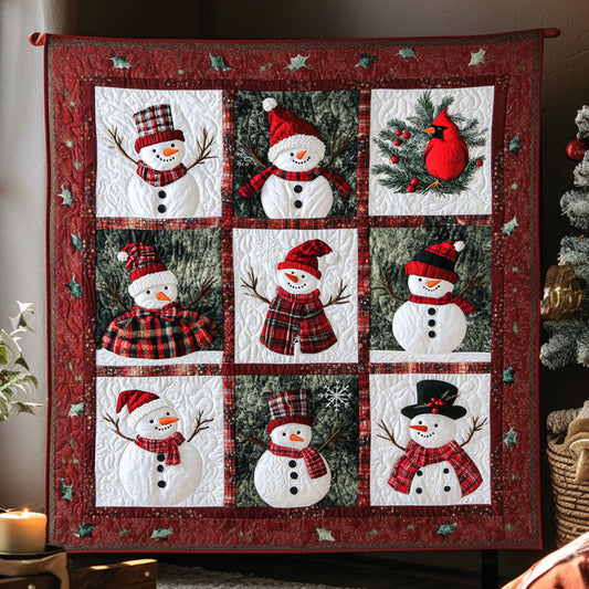 Cozy Snowman WN2509014CL Quilt