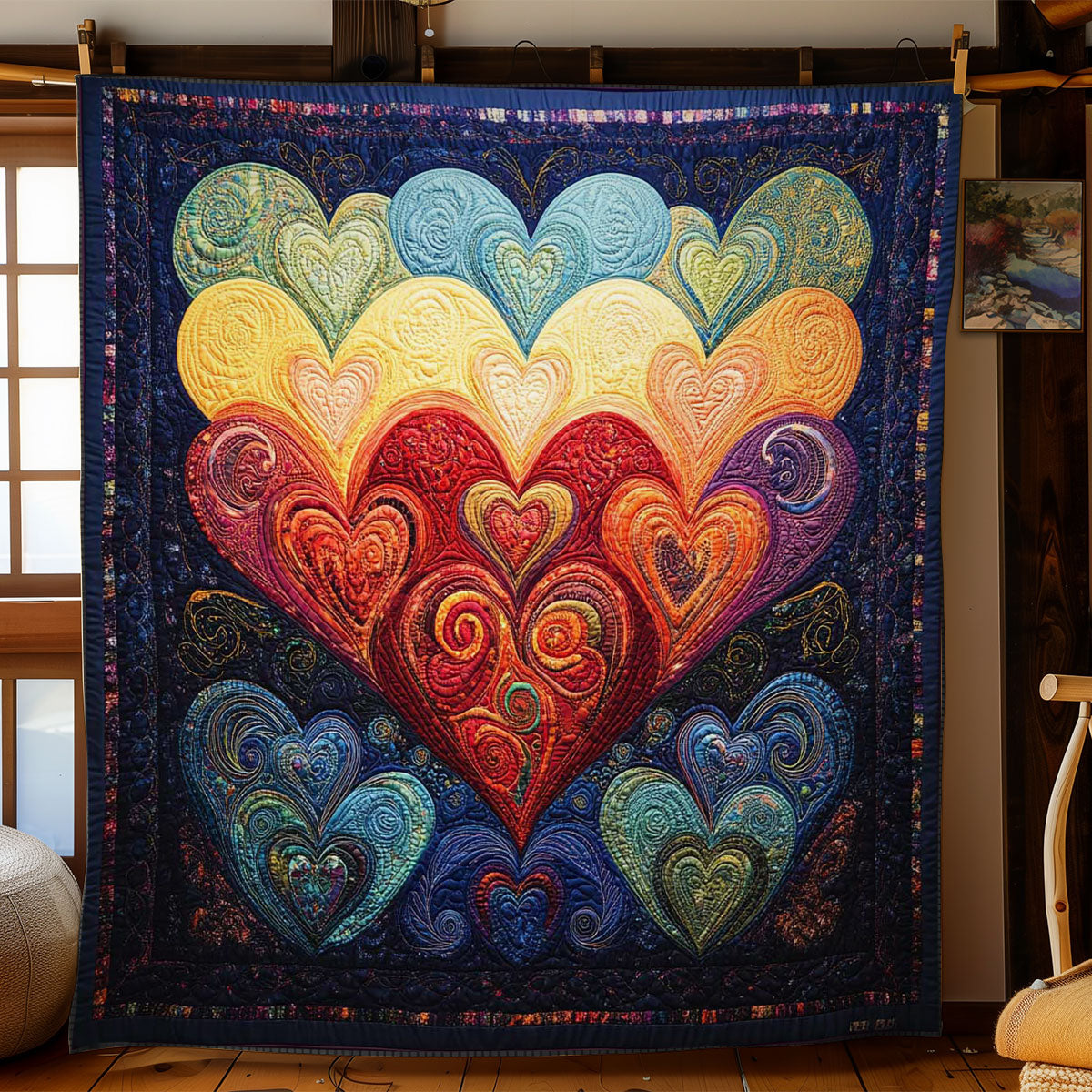 Eternal Heart WN0602052CL Quilt