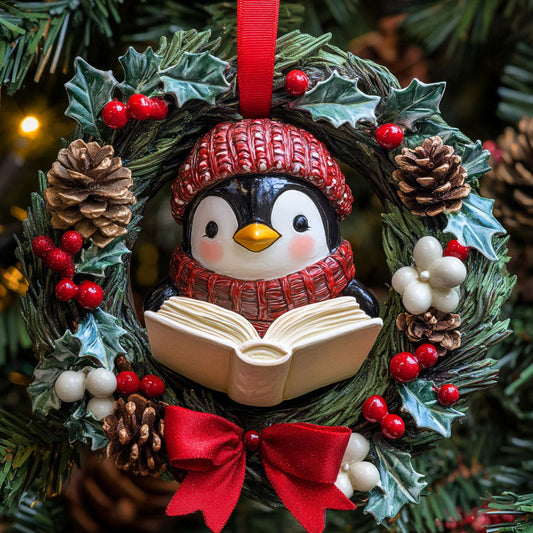 Adorable Penguin Jingle XK1510011CL Christmas Ornaments