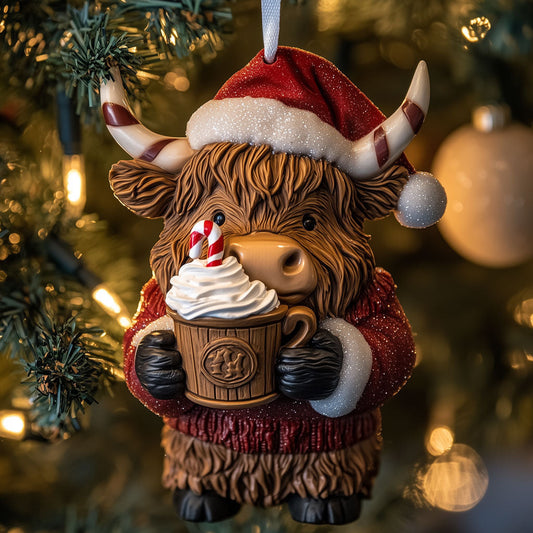 Highland Hot Cocoa LT2310009CL Christmas Ornament