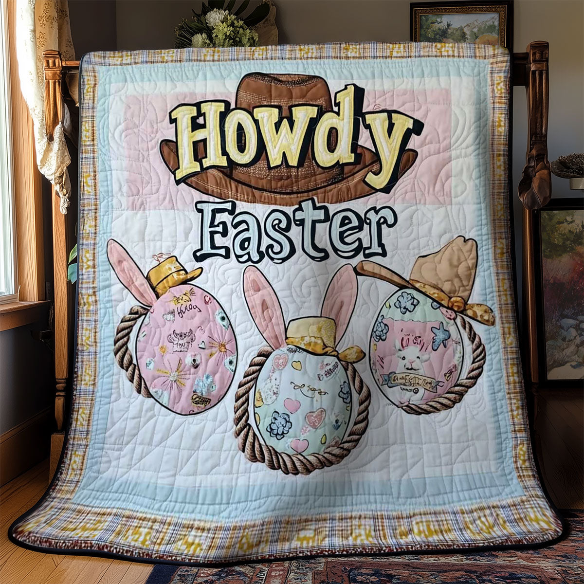 Vintage Easter Vibes WN1103038CL Quilt