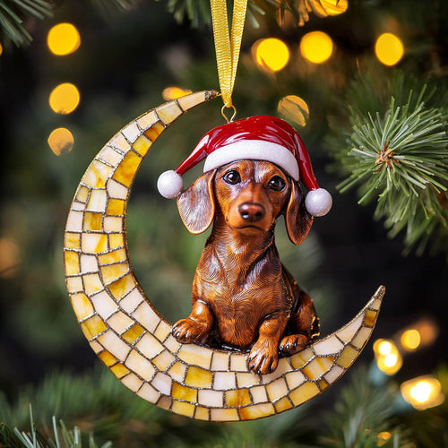 Dachshund Christmas Star WN1510029CL Christmas Ornament