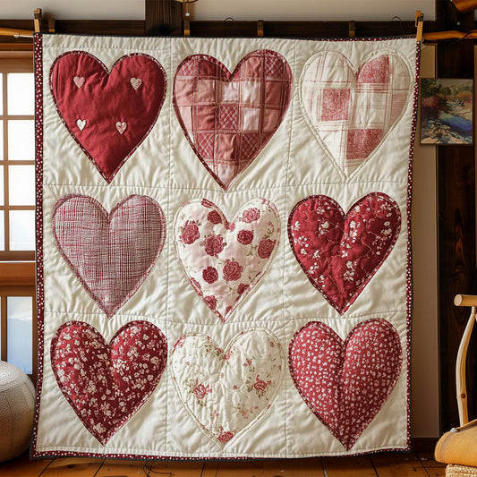 Love Heart WN1002016CL Quilt