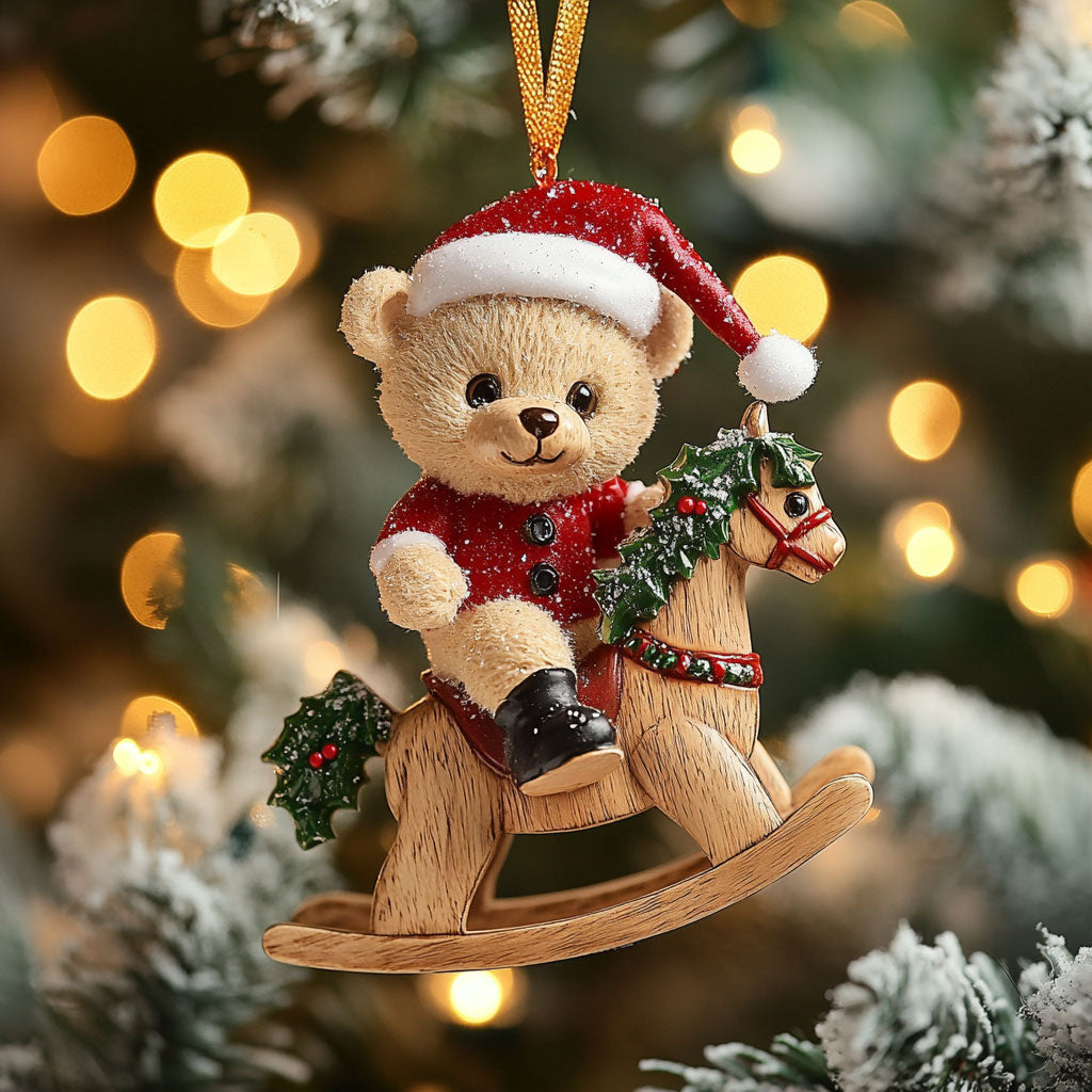 Teddy Bear Holiday Cheer WN1112109CL Christmas Ornament