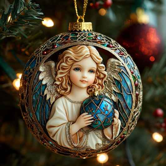 Peaceful Angel CW2411124CL Christmas Ornament