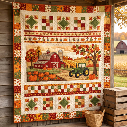 Farm In Autumn XR1704013CL Quilt