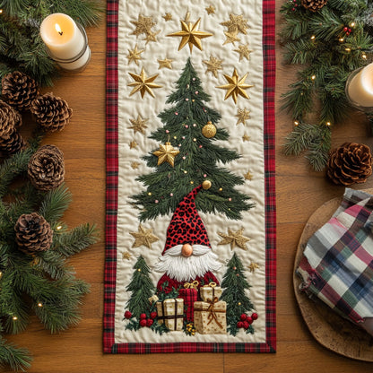 Gnome Glitz And Glam WN1207030CL Quilted Table Runner