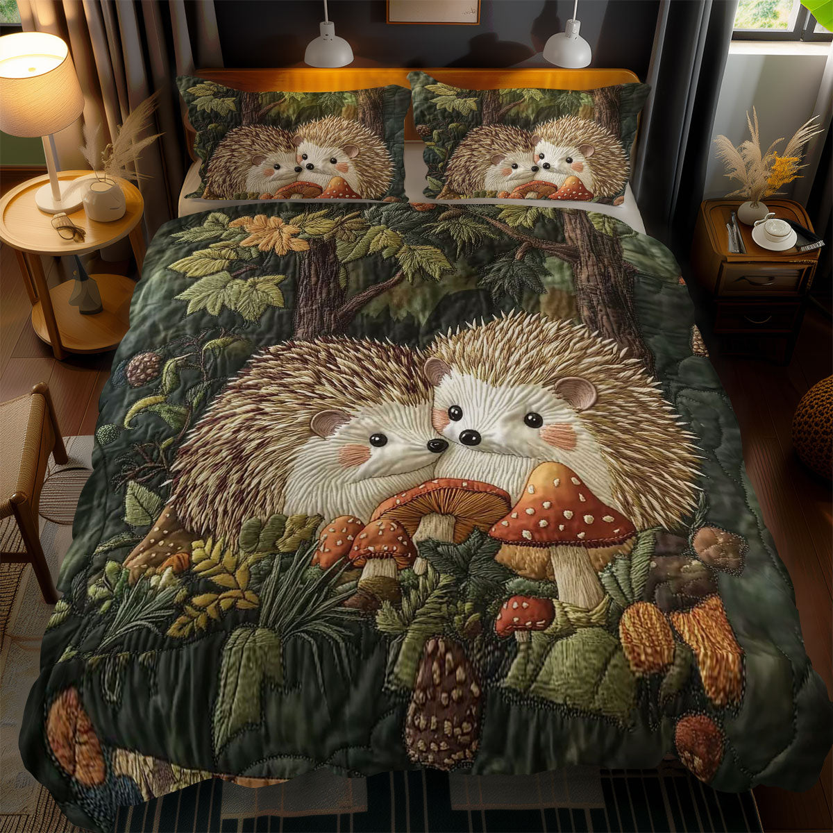 Hedgehog Hideaway WN1203105CL Duvet Cover Set