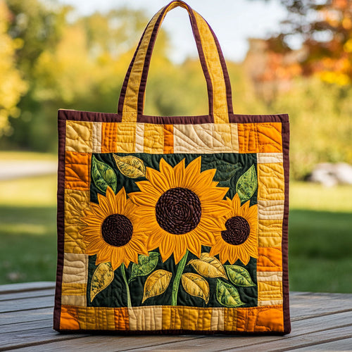 Bright Petals CP2209042CL Quilted Tote Bag