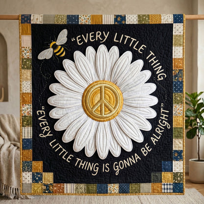 Bee & Daisy Peace Vibes WN2804002CL Quilt