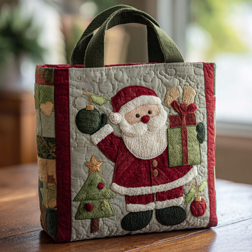 Festive Joy CP1810073CL Quilted Tote Bag