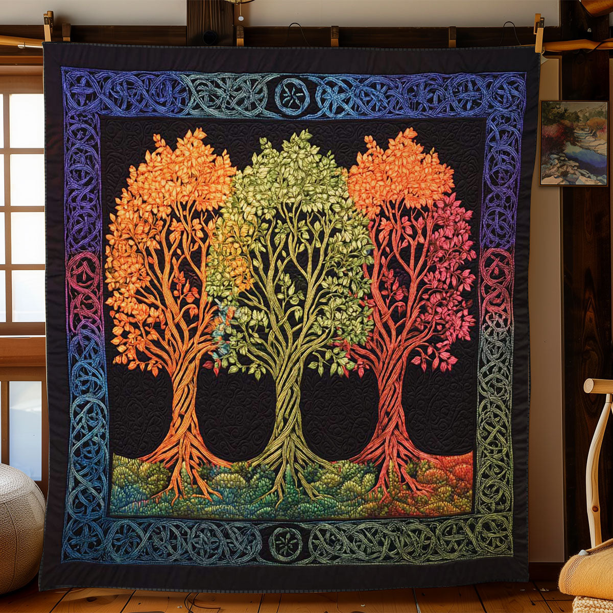 Celestial Tree Of Life WN1203078CL Quilt