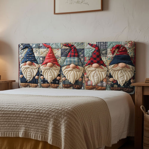 Nordic Gnomes CP0901048CL Quilted Headboard Slipcover