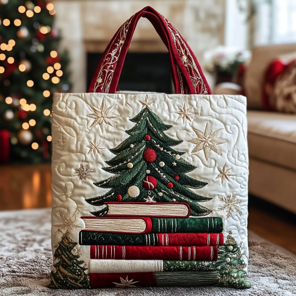 Chapter Of Christmas XR3010026CL Quilted Tote Bag