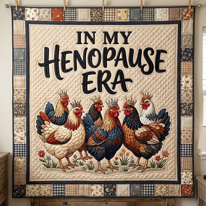 Funny Chicken Queen WN0505017CL Quilt