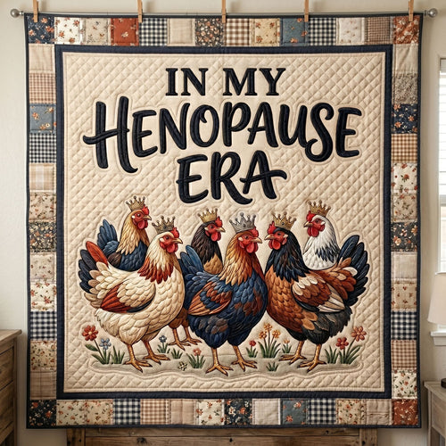 Funny Chicken Queen WN0505017CL Quilt