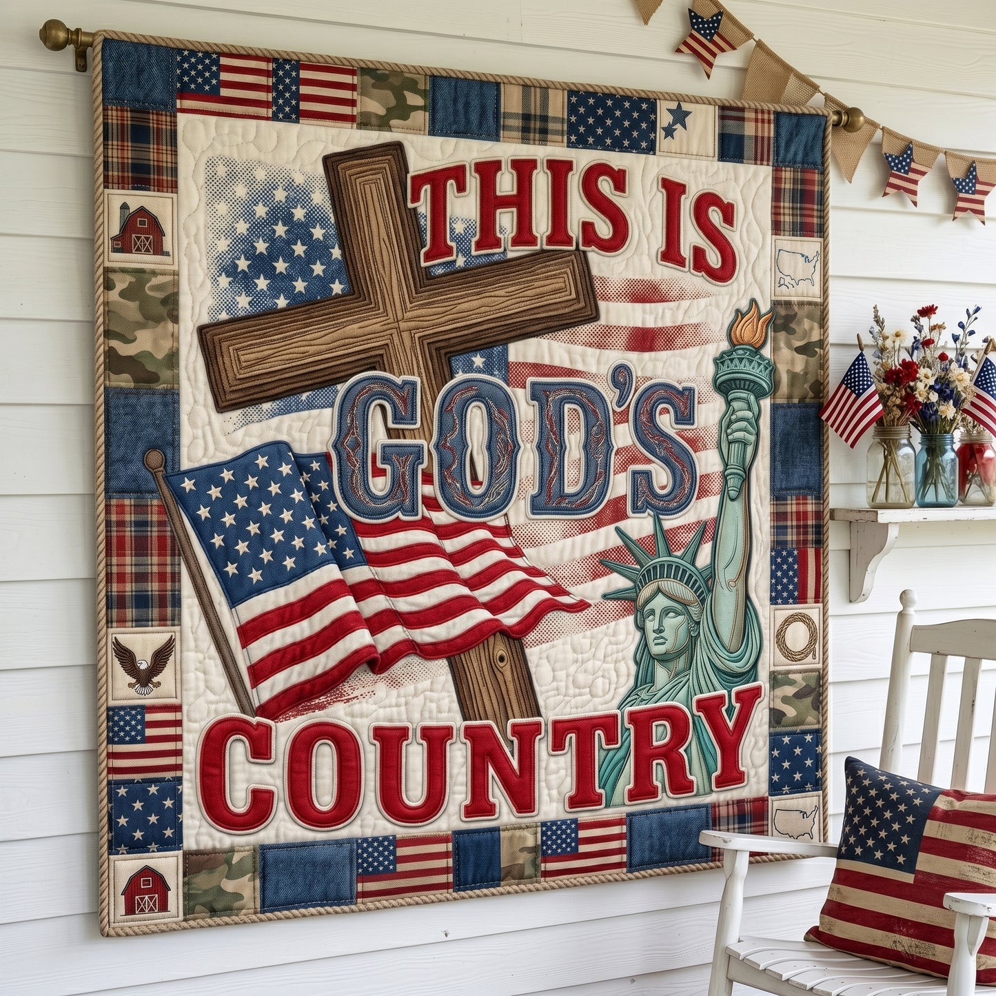 This Is God's Country XR2804002CL Quilt