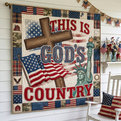 This Is God's Country XR2804002CL Quilt
