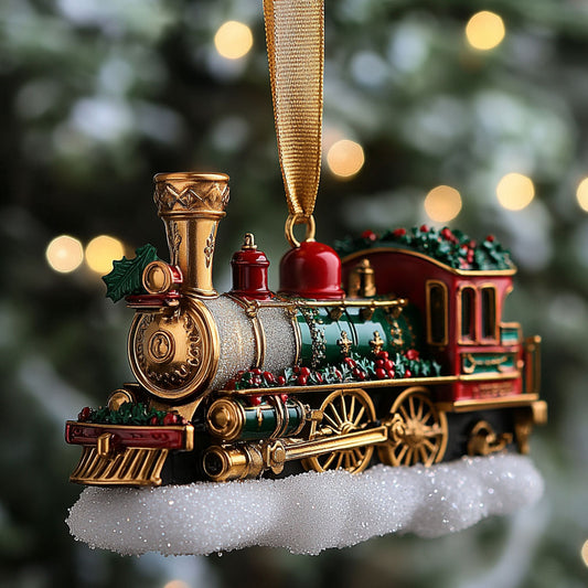 Holiday Train WN2611024CL Christmas Ornament