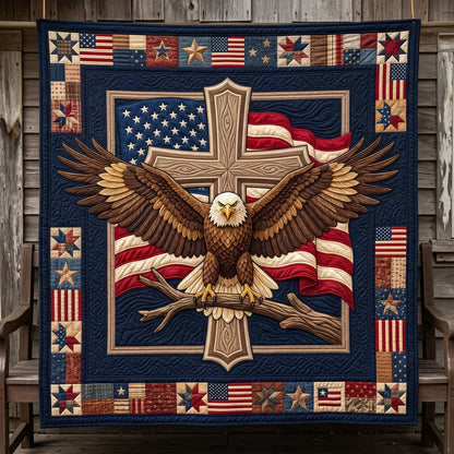 American Eagle Cross Faith WN1304003CL Quilt