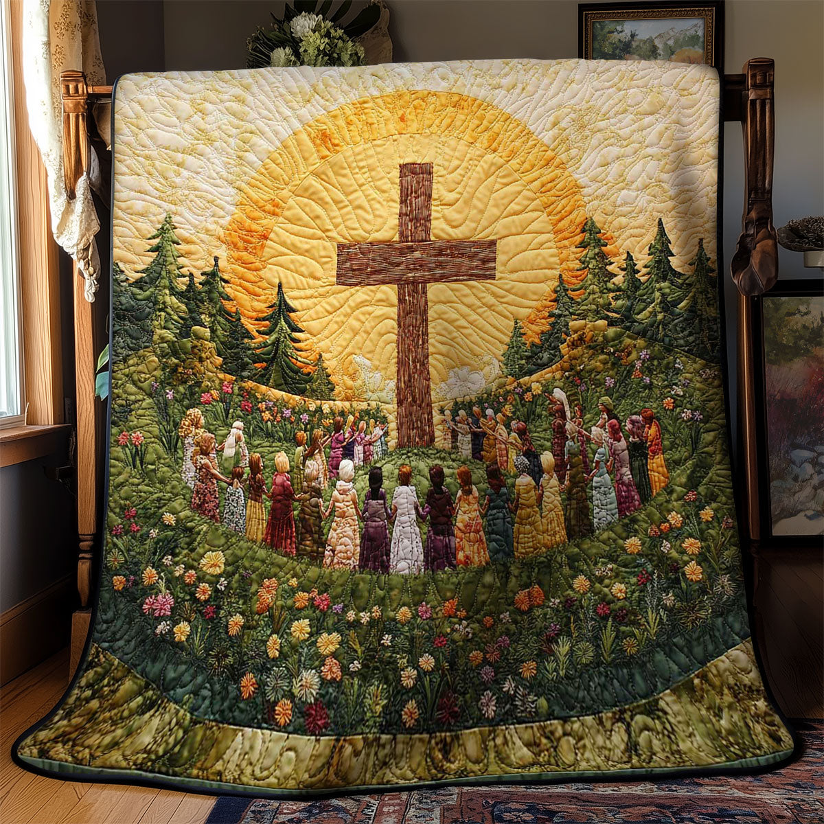 Christianity Heaven's Glow WN0603036CL Quilt