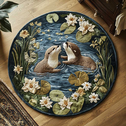 Otter Glade WN1705045CL Quilted Round Mat