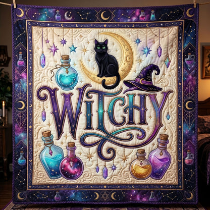 Moonlit Mystic Witch WN0705018CL Quilt