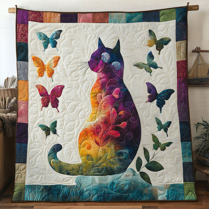 Bloom Cat WN0701033CL Quilt