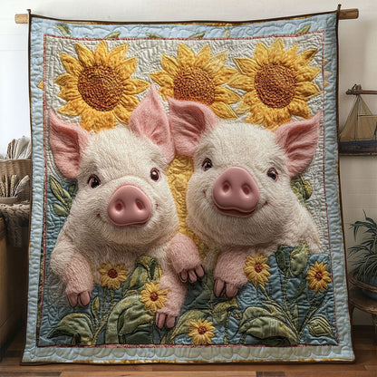 Spring Pig WN0901077CL Quilt