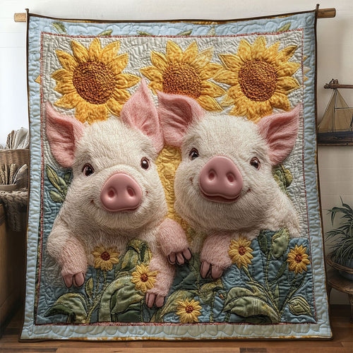 Spring Pig WN0901077CL Quilt