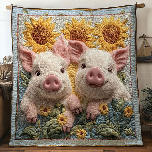 Spring Pig WN0901077CL Quilt