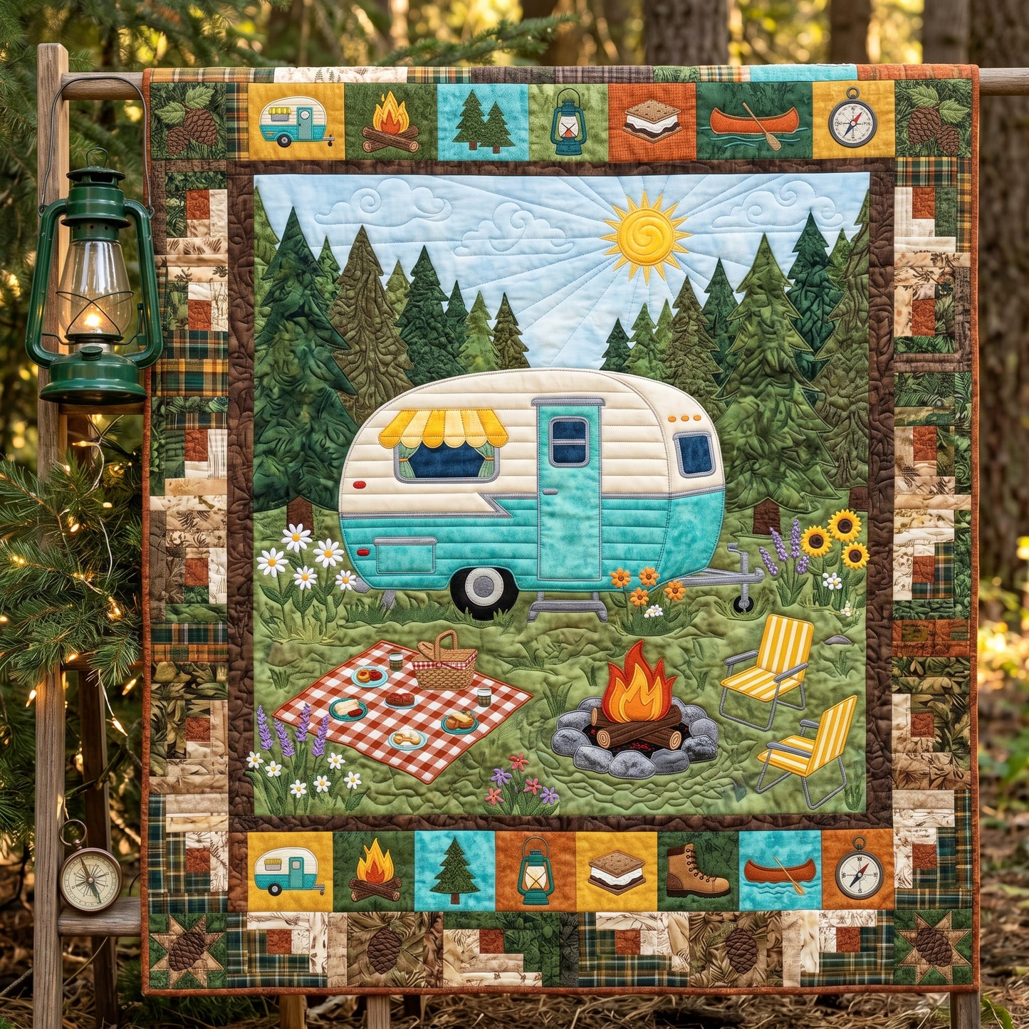 Happy Camper XR1305007CL Quilt
