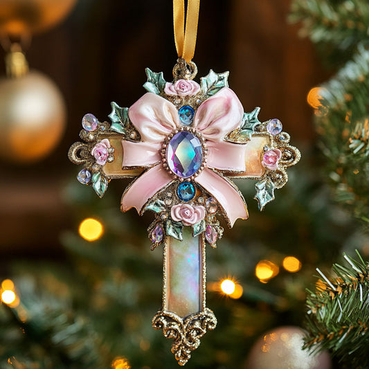 Charming Cross CW2711003CL Christmas Ornament