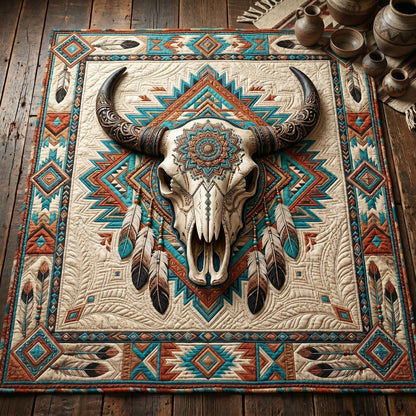 Desert Spirit Skull WN0606002CL Quilt