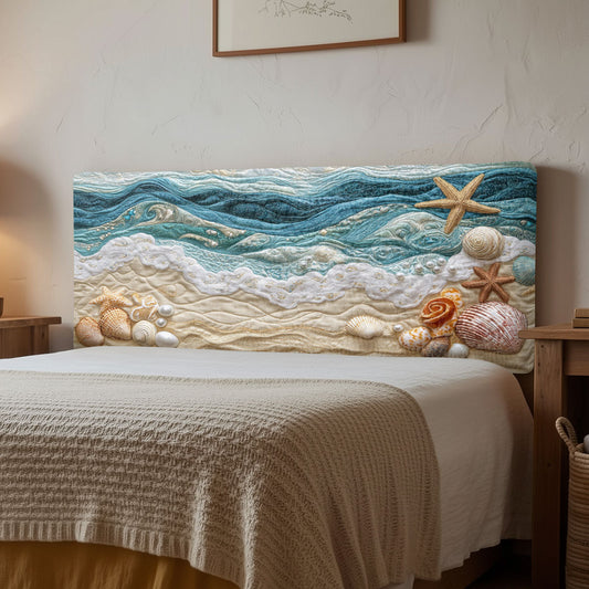 Azure Ocean CW1212001CL Quilted Headboard Slipcover