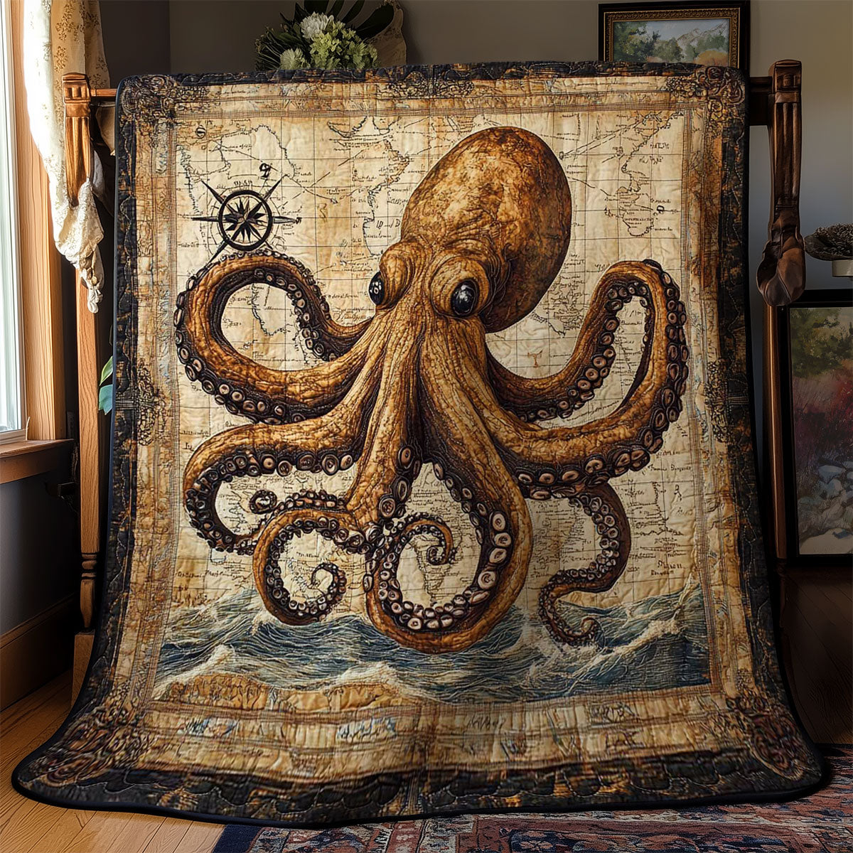 Compass Octopus WN0702049CL Quilt