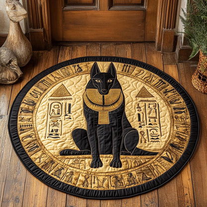 Desert Guardian CP1607057CL Quilted Round Mat