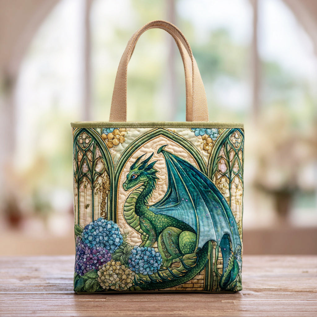 Dragon Castle CW1301005CL Quilted Tote Bag