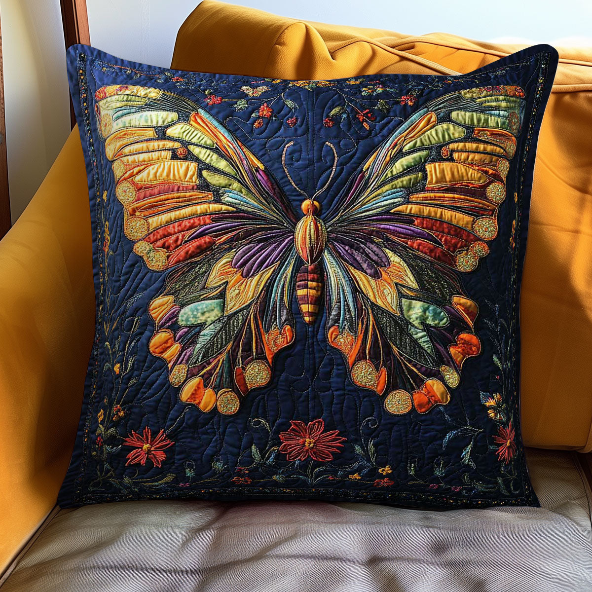 Mystic Butterfly WN1002114CL Quilt Pillow Case