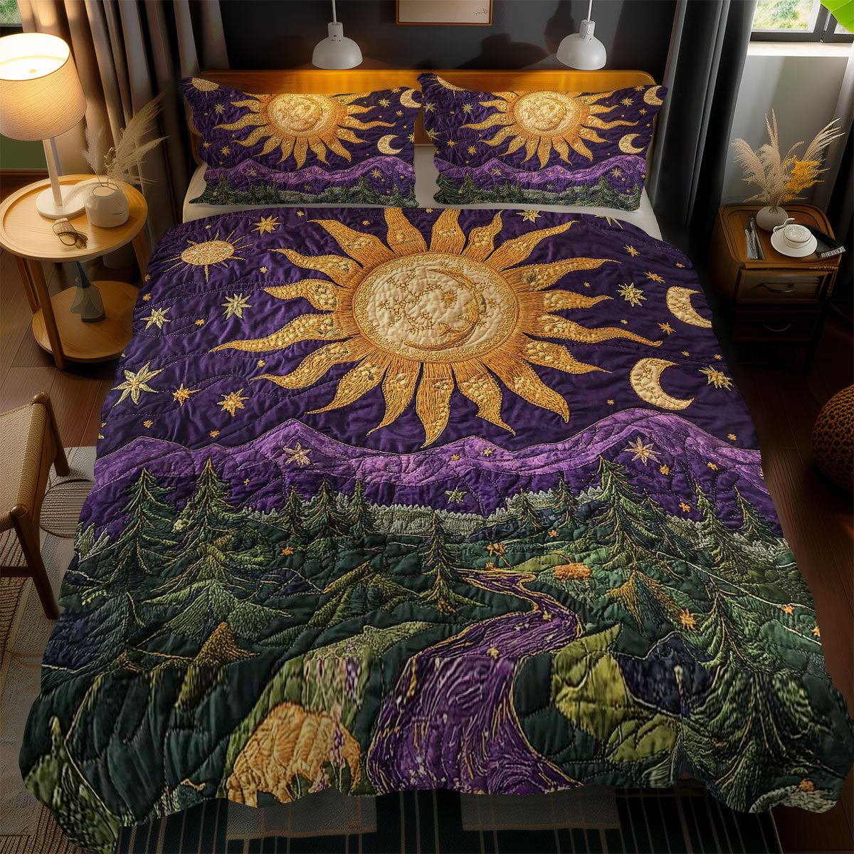 Cosmic Sun WN0502063CL Duvet Cover Set