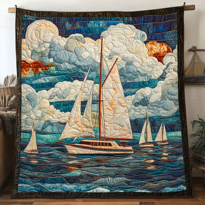 Cloudline Sailboat WN0501008CL Quilt