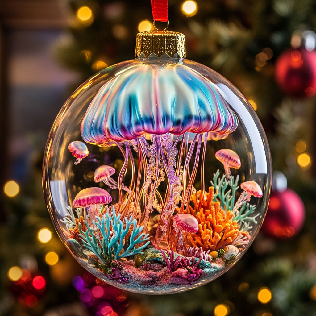 Jellyfish Dream CW2511023CL Christmas Ornament