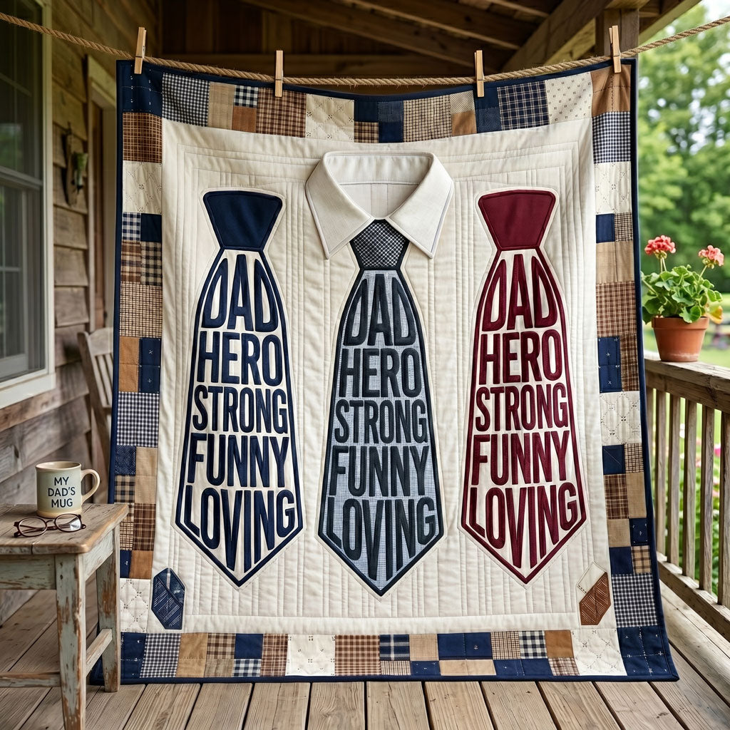 Dad Hero Tie WN1006007CL Quilt