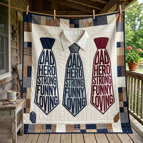 Dad Hero Tie WN1006007CL Quilt